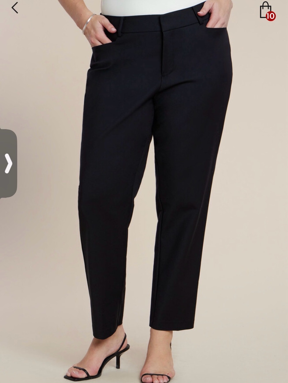 Eloquii Elegant Black Pantsuit